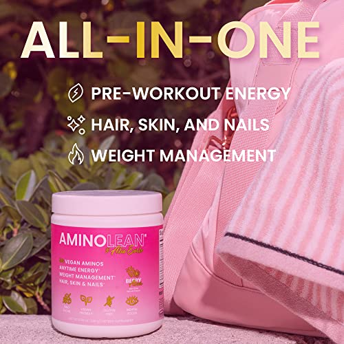 RSP NUTRITION AminoLean Pre Workout x Alix Earle Berry Alixir, Clean Energy with No Jitters RSP NUTRITION