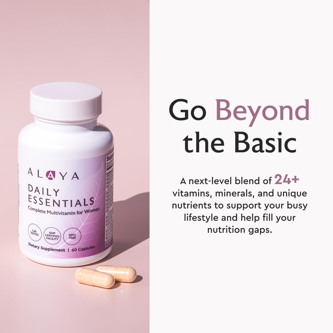 Alaya Naturals Daily Essentials Multivitamin for Women Alaya Naturals