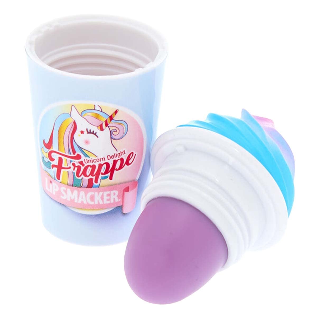 Lip Smacker Frappe Cup Lip Balm, Moisturizing, Soothing Fun Tasty Flavors - Unicorn Lip Smacker
