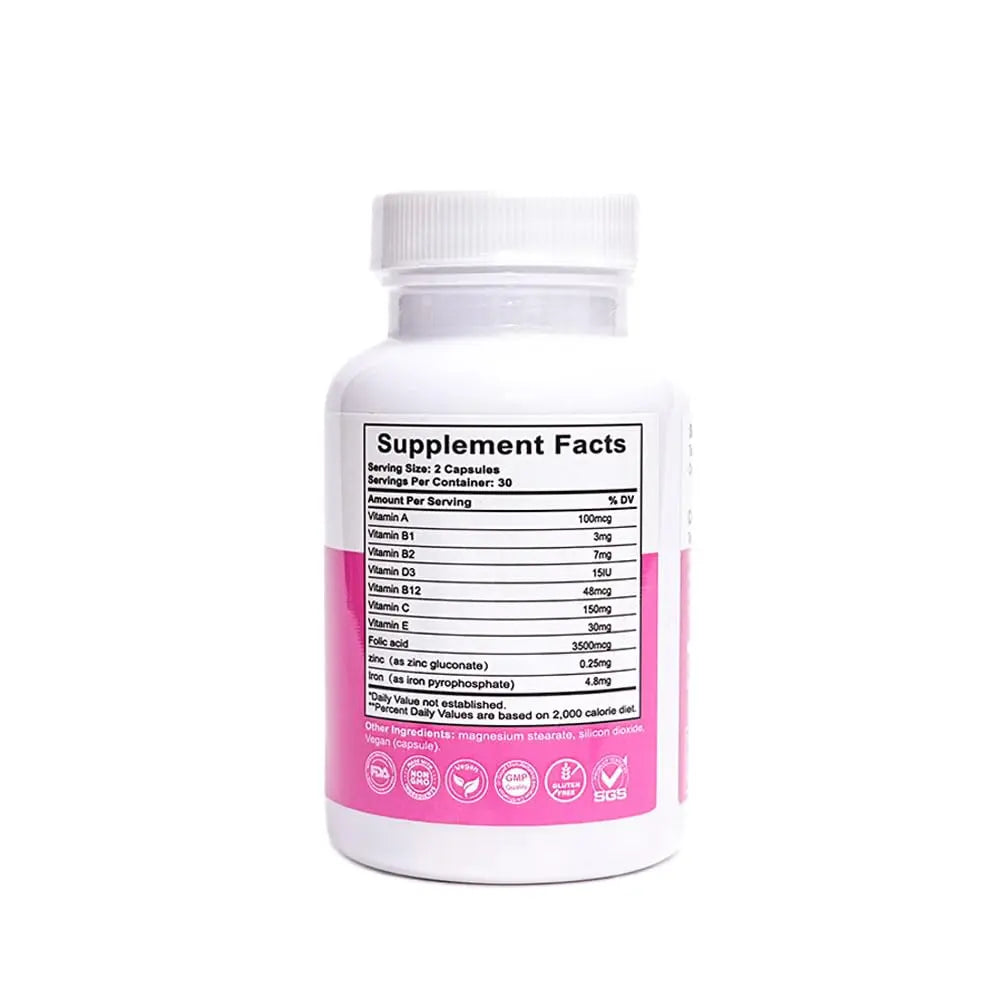Yogivita Women’s Multivitamin – Wellness, Energy & Immune Support – Vegan, Gluten-Free, 60 Capsules Yogivita