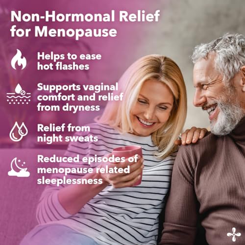 Pausitivi-T - Menopause Support Supplement - Powerful Relief for Hot Flashes, Hormone Imbalance & Night Sweats - Nourishes Tissue - Sage, Chasteberry, Soy Isoflavones & Black Cohosh - 60 Capsules LifeSeasons