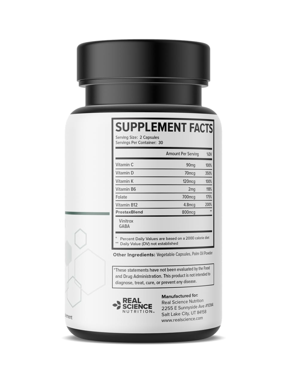 Real Science Nutrition Offers Prostax Miracle: A Natural Supplement for Bladder and Kidney Health, Mens Health Products Real Science Nutrition