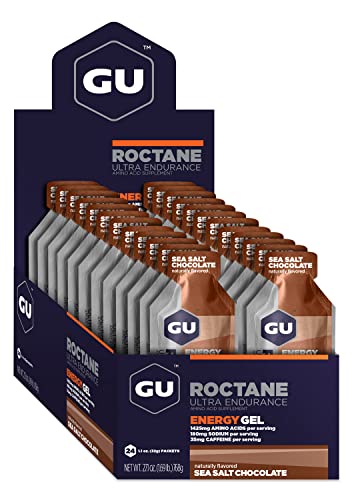 GU Energy Roctane Ultra Endurance Energy Gel, Quick On-The-Go Sports GU Energy