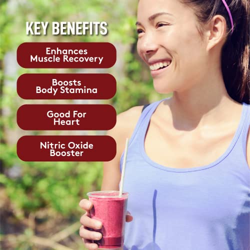 Better Alt Beet Root Powder - 16oz, 100% Natural Nitric Oxide Booster, Beet Juice Powder Better Alt