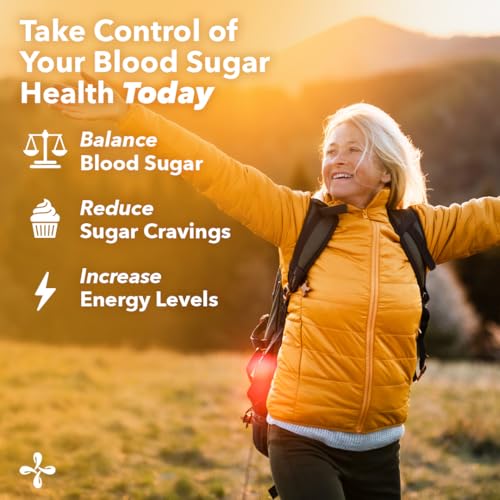 LifeSeasons GS Stabili-T - Blood Sugar Support Supplement - Healthy Circulation & Vision - Maintain Normal Levels - Chromium Cinnamon Gymnema Bilberry & Alpha Lipoic Acid - 90 Capsules LifeSeasons