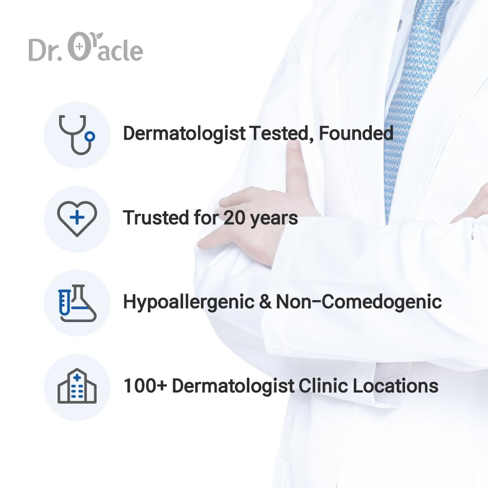 DR.ORACLE PDRN Recipe Clear Mask, Skin-fitting sheet mask PDRN, hyaluronic acid, special self care, moist, rejuvenation, vitalizing, 500ppm, 180ml (6,1 fl. oz.), 1 box - 10 sheets DR.ORACLE
