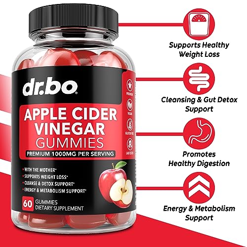 ACV Apple Cider Vinegar Gummies - Natural Support for Advanced Weight DR. BO