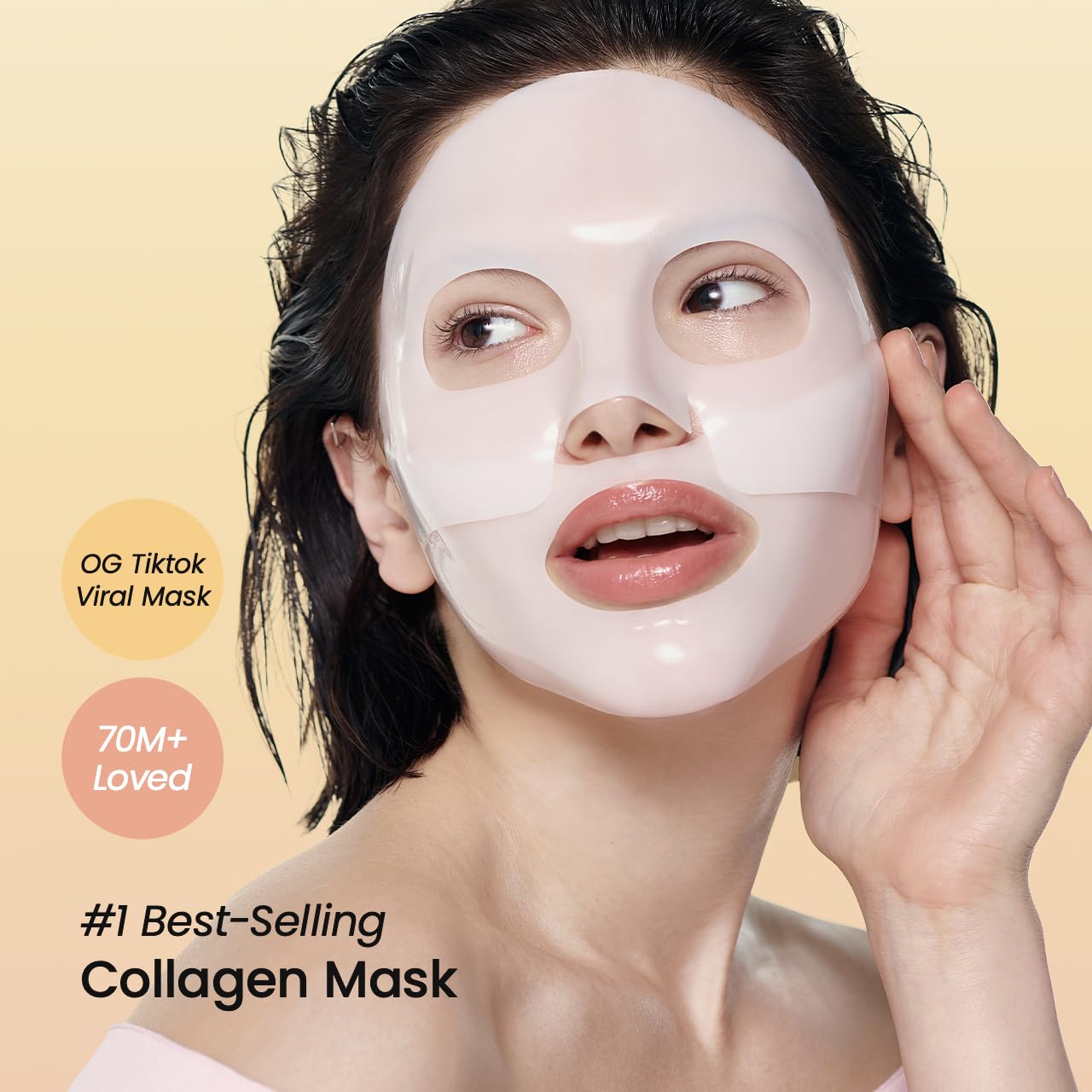 BIODANCE Bio-Collagen Real Deep Mask, Hydrating Overnight Hydrogel Face Mask BIODANCE