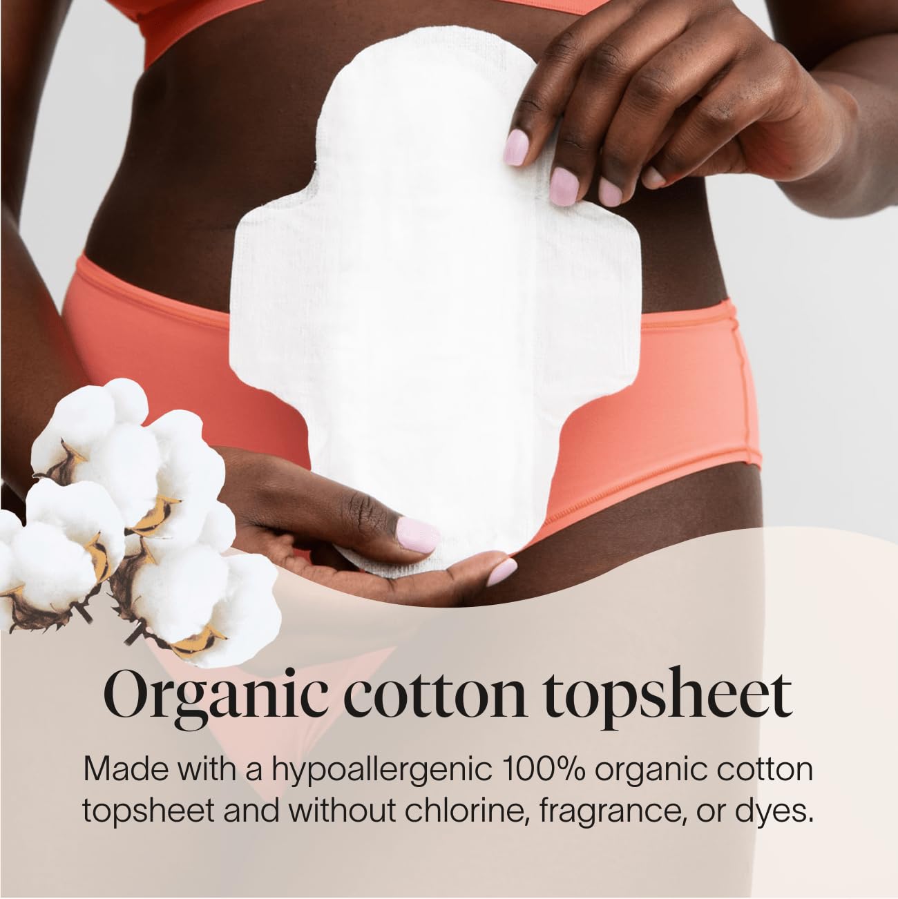Cora Organic Pads | Ultra Thin Period Pads with Wings | Super Absorbency | Ultra-Absorbent Sanitary Pads Cora