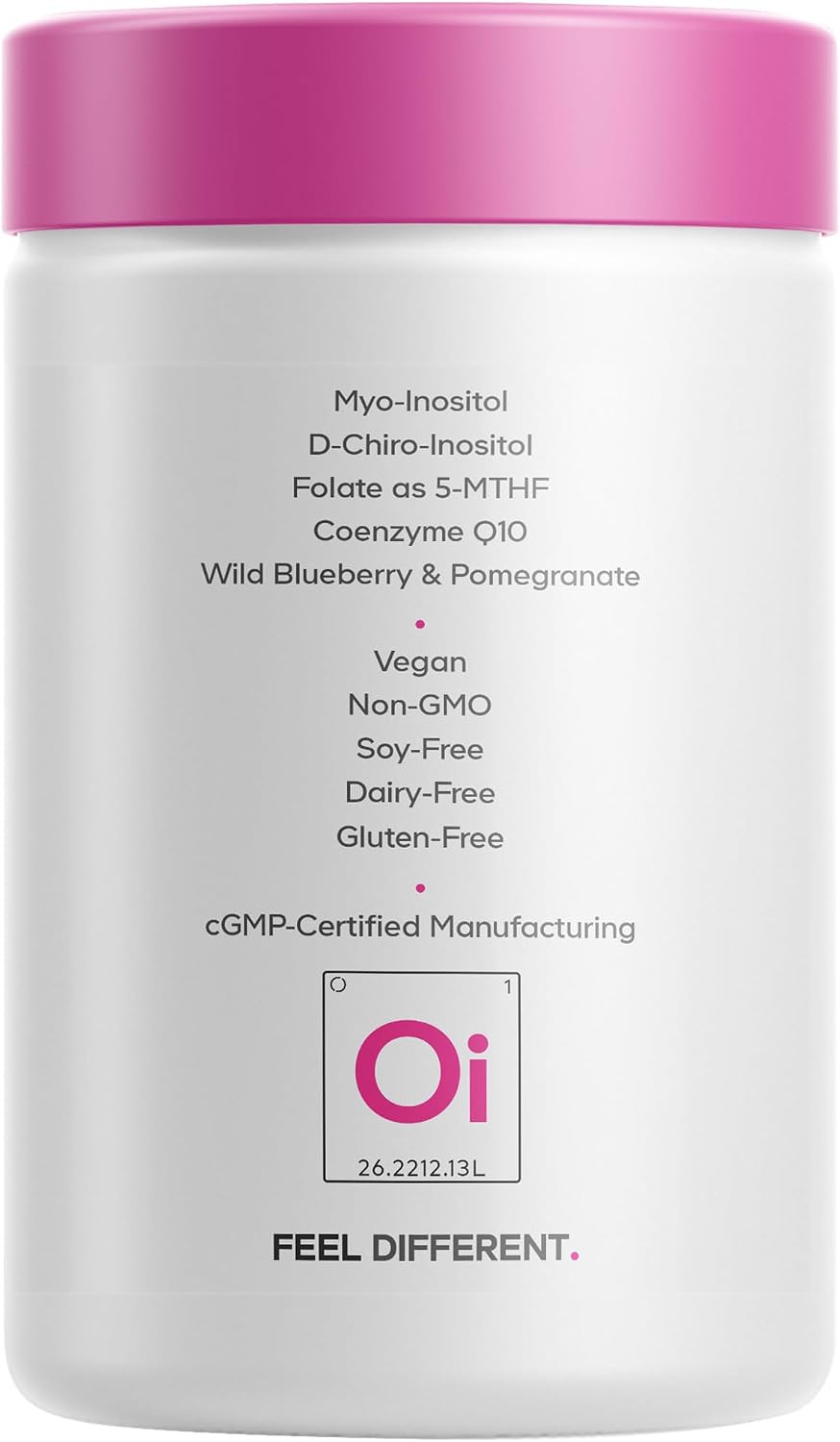 Codeage Liposomal Inositol+, Myo & D-Chiro 40:1, 5-MTHF, 120 Capsules | Myo and D-chiro inositol 40:1 with folate 5-MTHF, CoQ10 and botanicals. For women, two-month supply. Gluten-free, non-GMO. Gsupps Australia