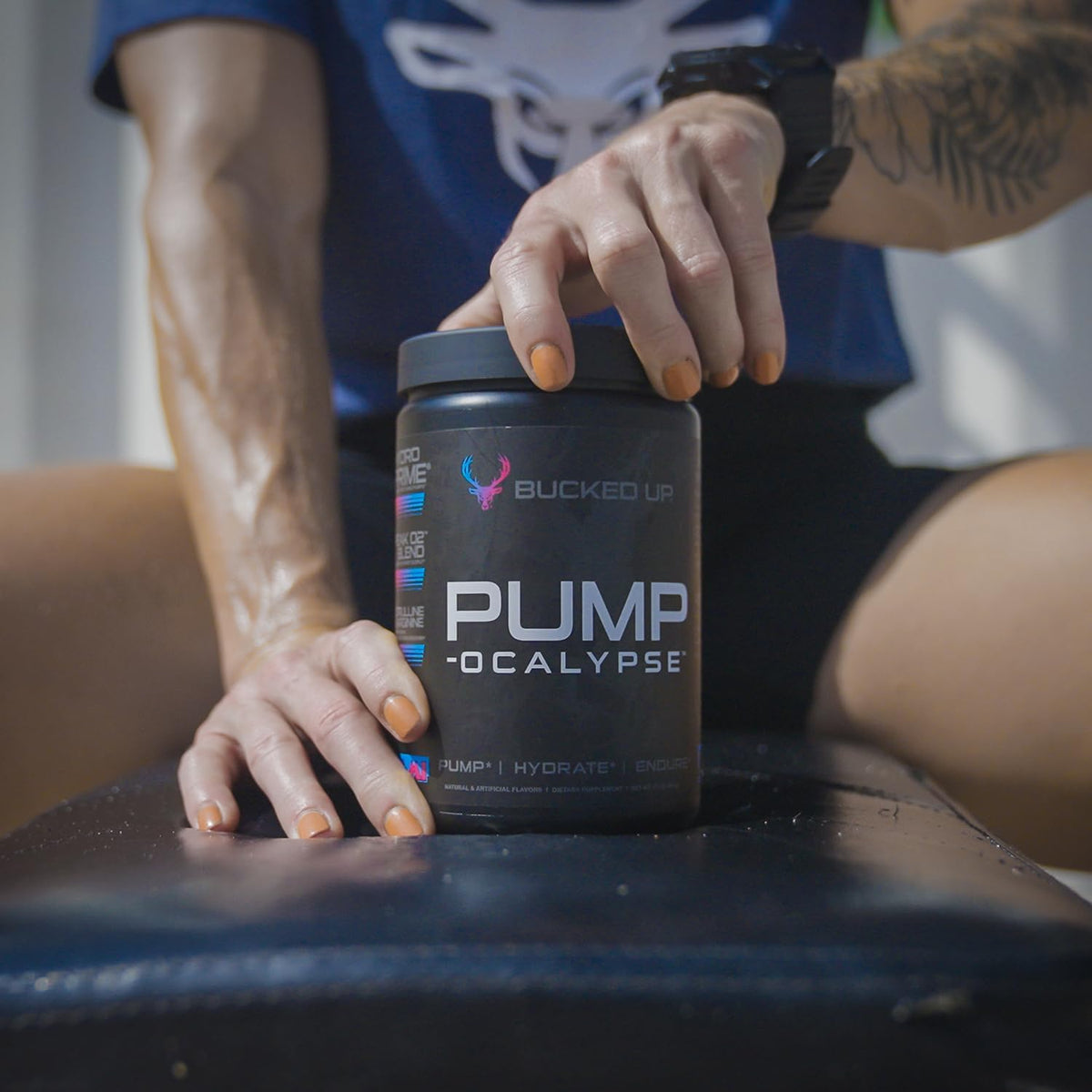 Pump-ocalypse Miami | Nitric Oxide and L Arginine Supplement with Citrulline Malate, GlycerPump | Ultimate N.O. Booster | Lean Muscle Support for Blood Flow, Vascularity, Hydration and Endurance Gsupps Australia