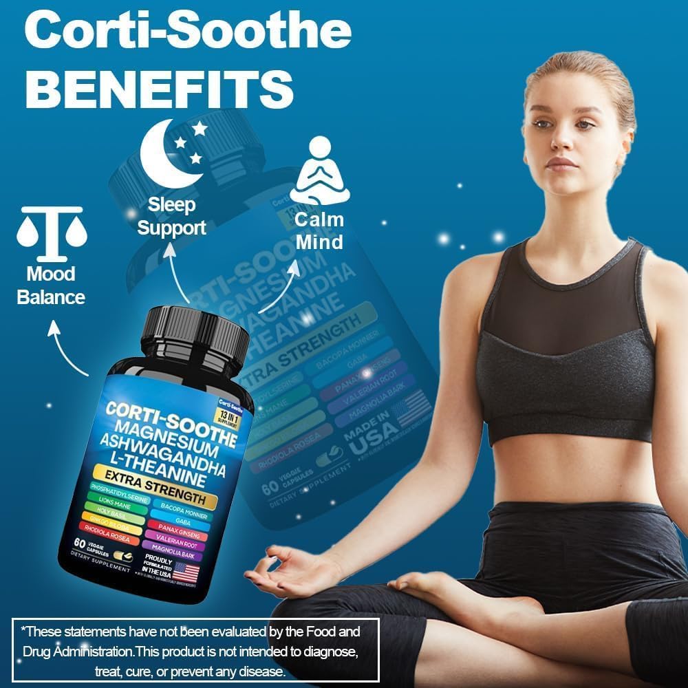 ALongDeng She Shines Set - Ultimate Women's All-in-One Supplement with Corti-Soothe, Myo-Inositol, Collagen & Extra Strength Ingredients ALongDeng