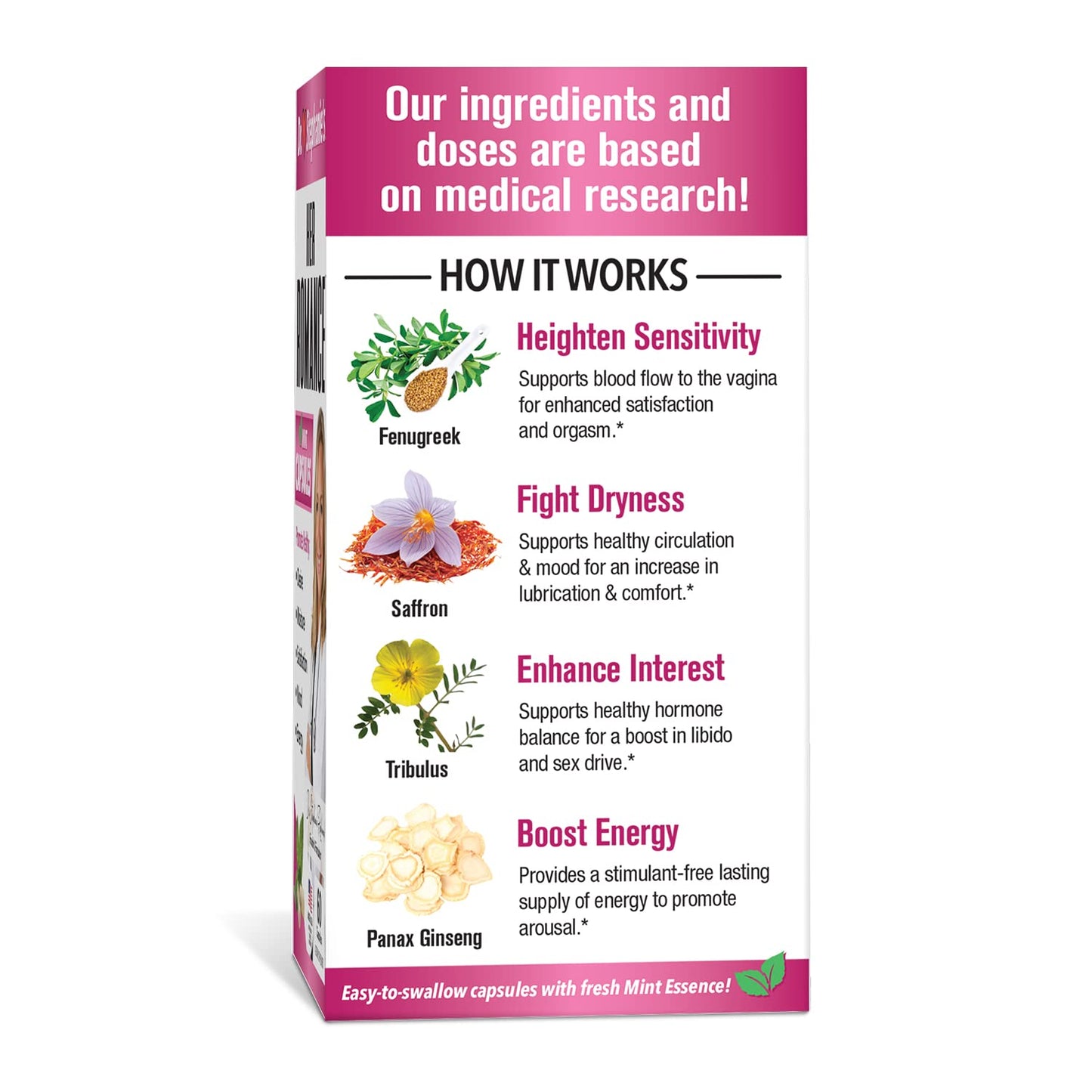 Pharmaganics Dr. Stephanie's Her Romance - Natural Hormone Balance Support for Women Pharmaganics