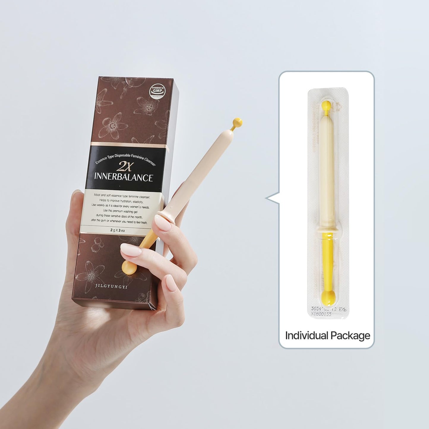 JilGyungYi 2X Inner Balance Intimate Feminine Cleansing Wash PH Balanced Odor Relief JilGyungYi