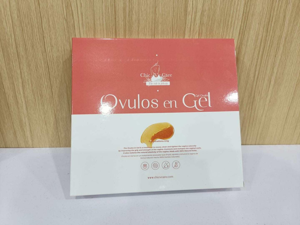 Vaginal Tightening Gel, Ovulos en Gel,Feminine Care,Rejuvenation, moisturized, regulates PH chicvcare