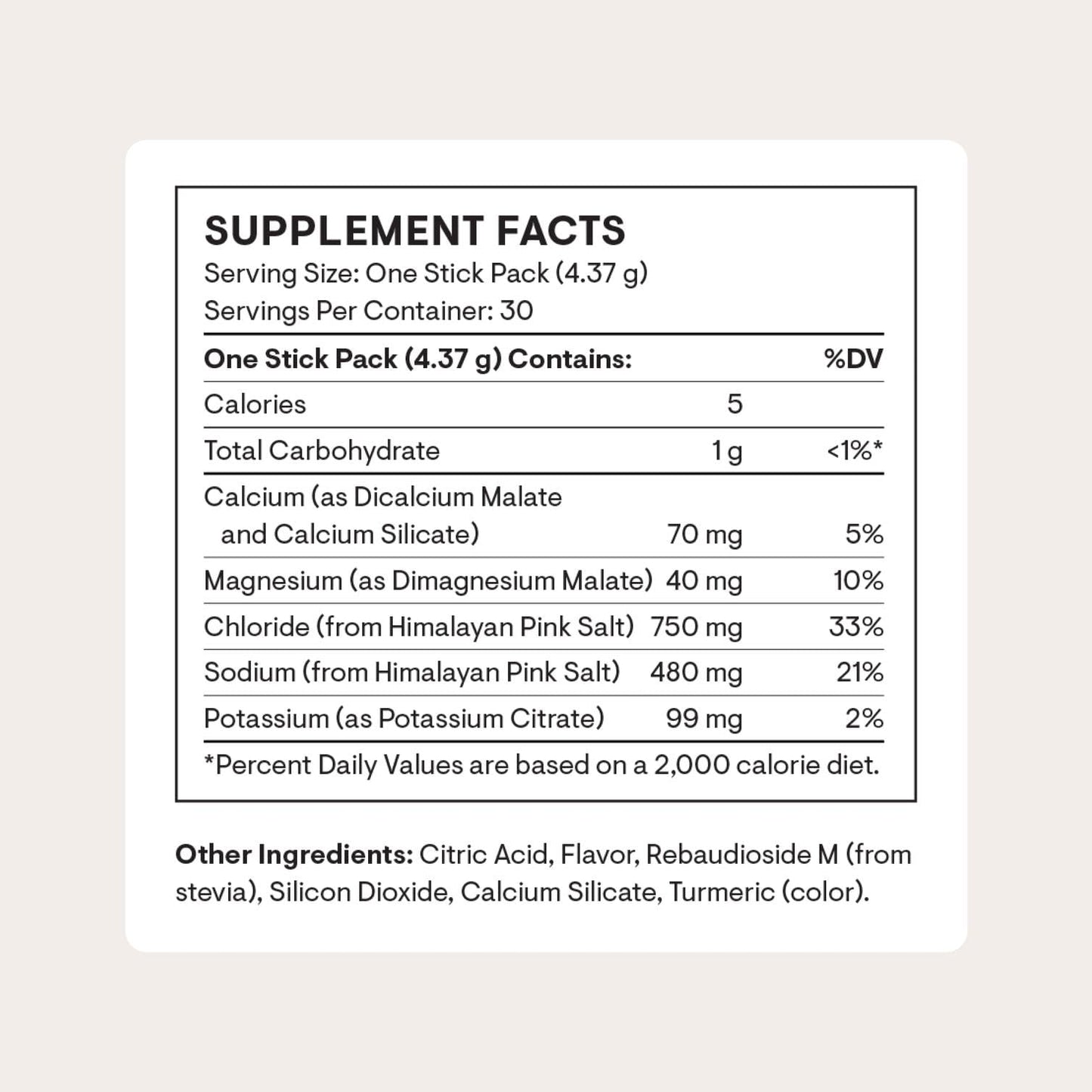 THORNE - Daily Electrolytes - Zero Sugar & Low-Calorie Electrolyte Powder Drink Mix - Flavors Derived from Natural Sources - NSF Certified for Sport - Blood Orange - 30 Stick Packs THORNE