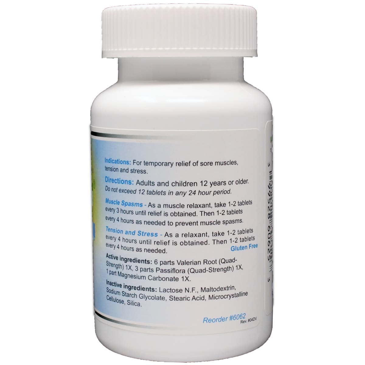 Wonder Laboratories Valerian Natural Relaxant for Tension Relief, Stress Relief, Leg Cramp Relief and Other Muscle Cramps Magnesium, Passion Flower, & Valerian Root Muscle Relaxant - (250ct) Wonder Laboratories