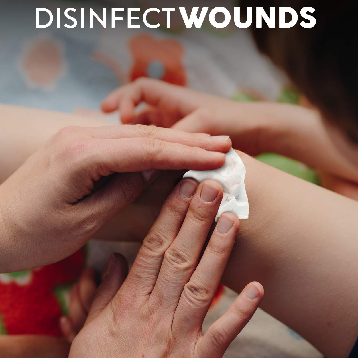 Care Touch Alcohol Wipes - Individually Wrapped Alcohol Prep Pads with 70% Isopropyl Care Touch
