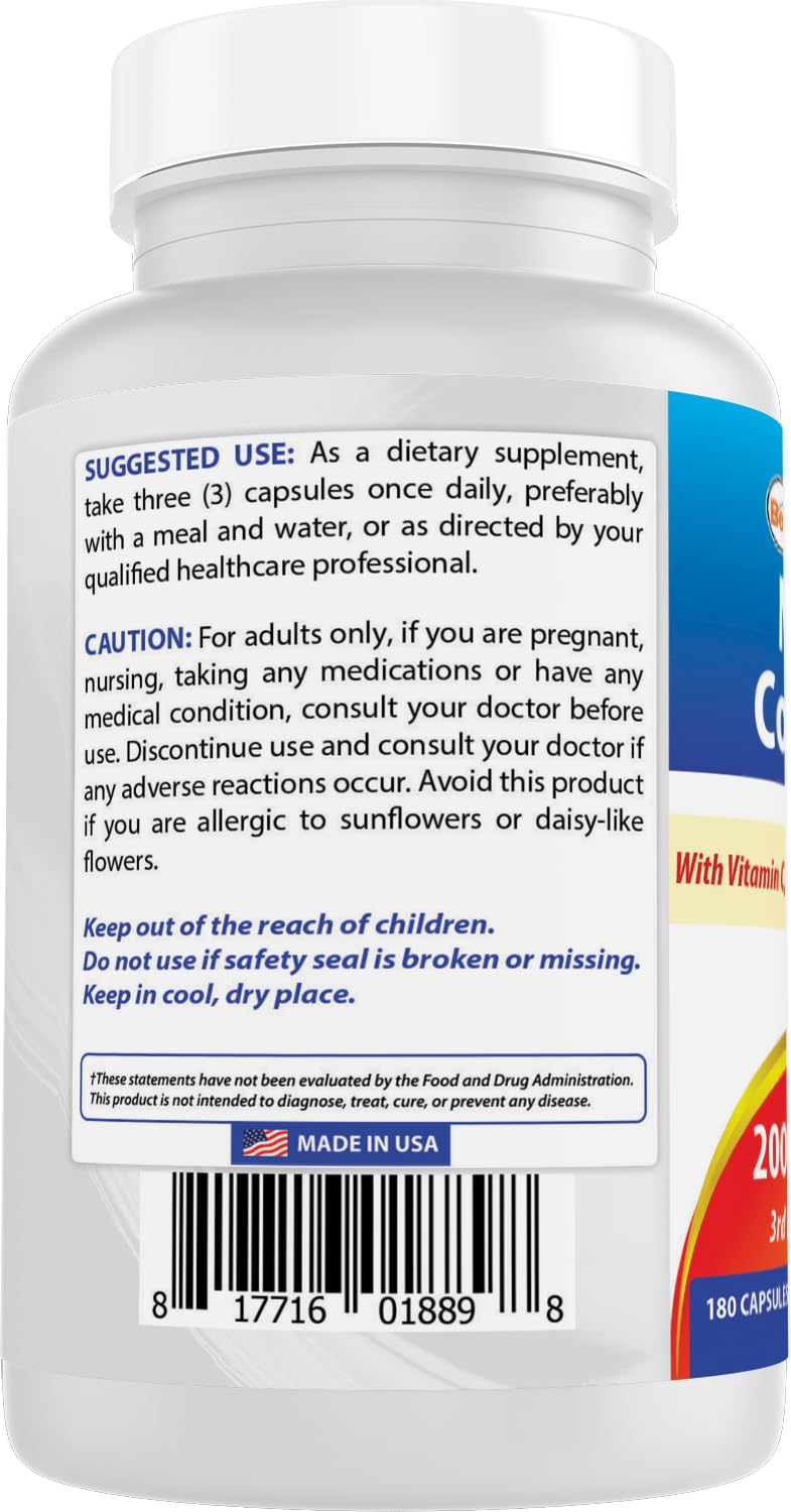 Best Naturals Multi Collagen Pills 2000mg for Women & Men - Hydrolyzed Collagen Peptides Capsules for Hair Skin and Nails with Types I Best Naturals