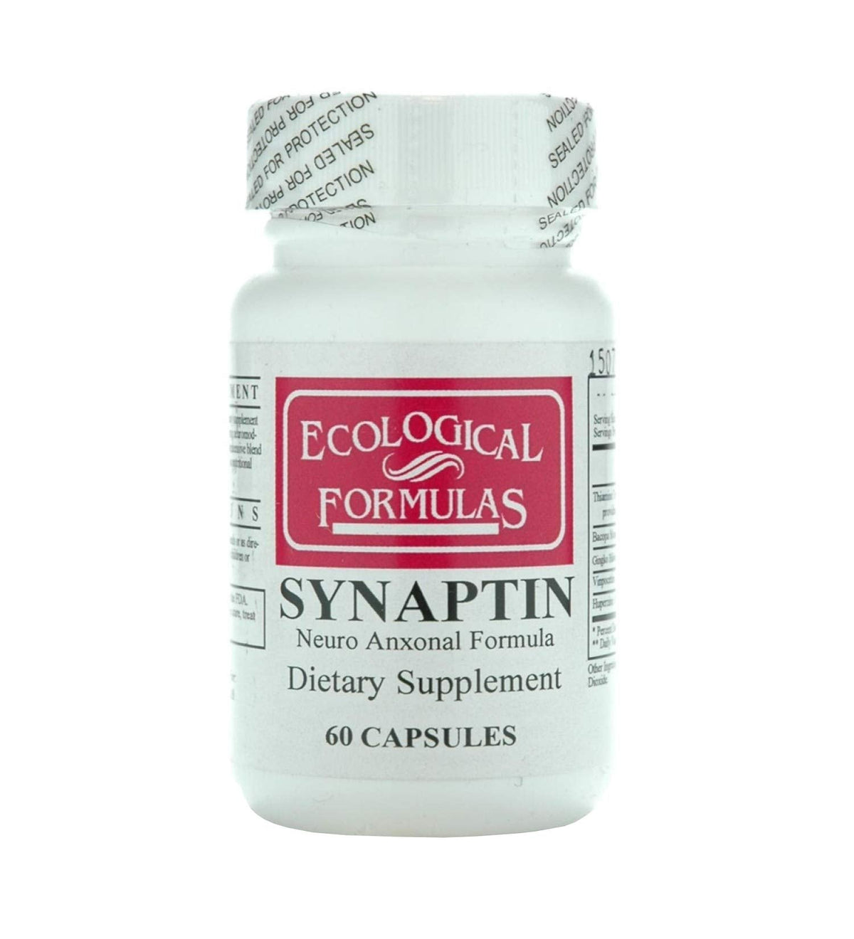 Ecological Formulas Synaptin Neuro Anxonal Formula, White, 60 Count Ecological Formulas