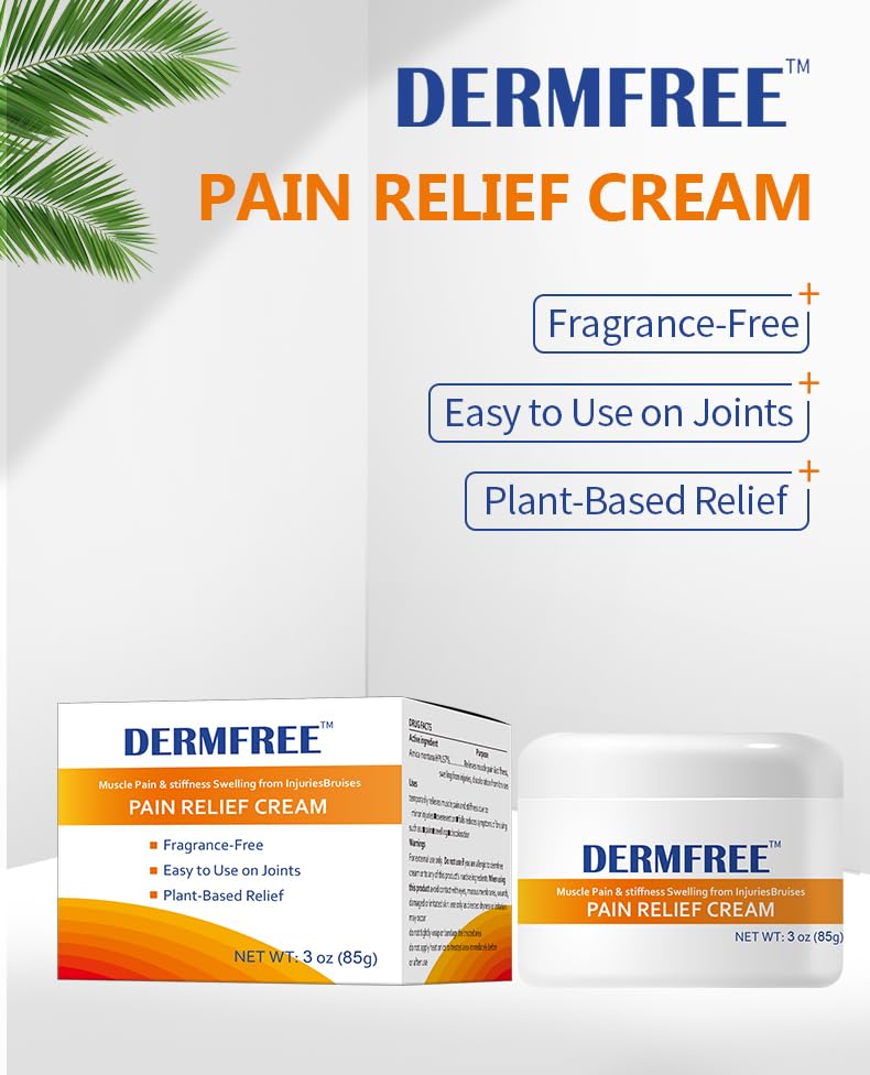 VivaBloom Joint Cream - Soothing Muscle for Aches & Stiffness, Fragrance-Free Herbal Formula for Targeted Comfort, Fast-Absorbing Topical Cream VivaBloom
