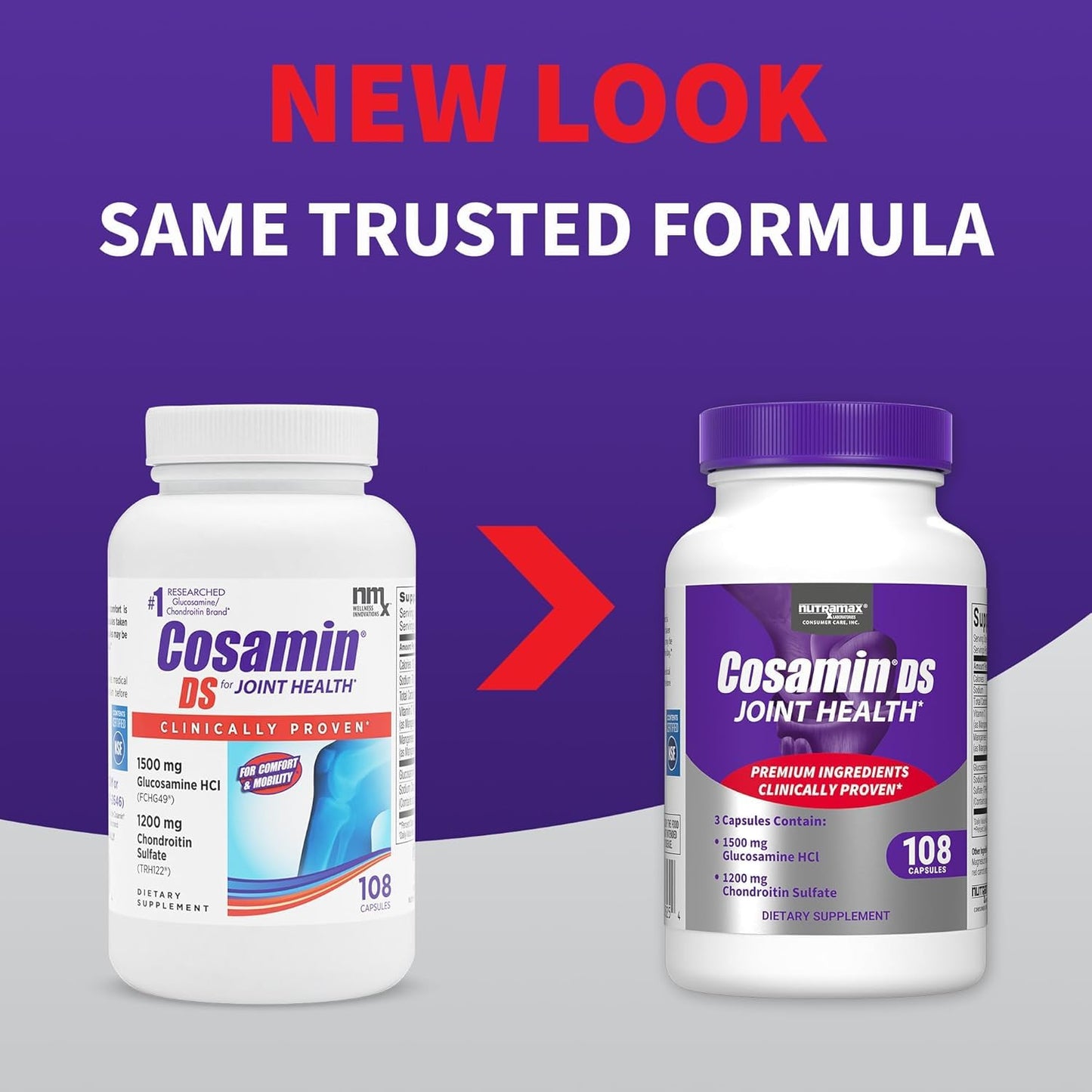 Cosamin DS for Joint Health Comfort & Mobility, 2 Count Cosamin DS