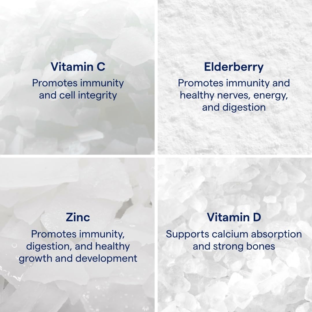 Trace Minerals Immunity+ - Liquid Supplement for Healthy Body & Immune Support - Elderberry Multivitamin - Formulated with Ionic Trace Minerals - Sugar-Free - Mixed Berry - 30 fl oz (30 Servings) Trace Minerals
