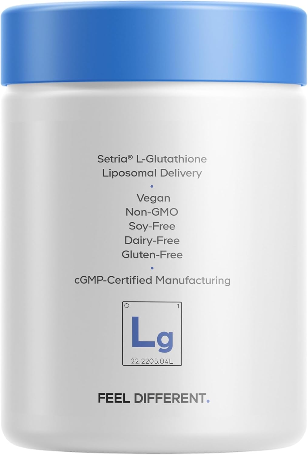 Codeage Liposomal Glutathione Supplement - Pure Reduced Setria L-Glutathione, Liposomal Delivery, Phospholipid Complex - Encapsulated Glutathione Powder Pills - Vegan, Non-GMO - 60 Capsules Gsupps Australia