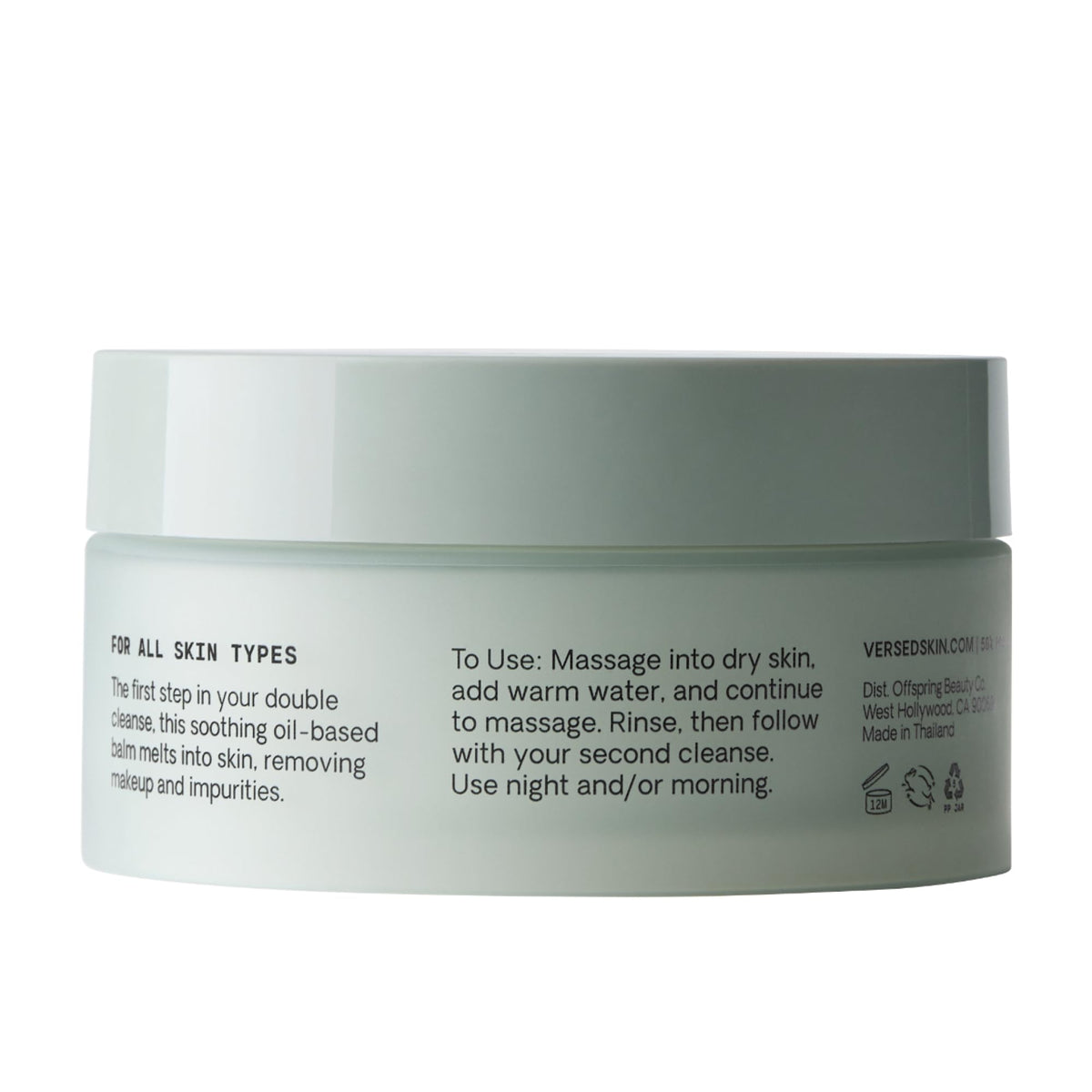 Versed Day Dissolve Cleansing Balm | Makup Removing Balm, 2.3 Oz Versed