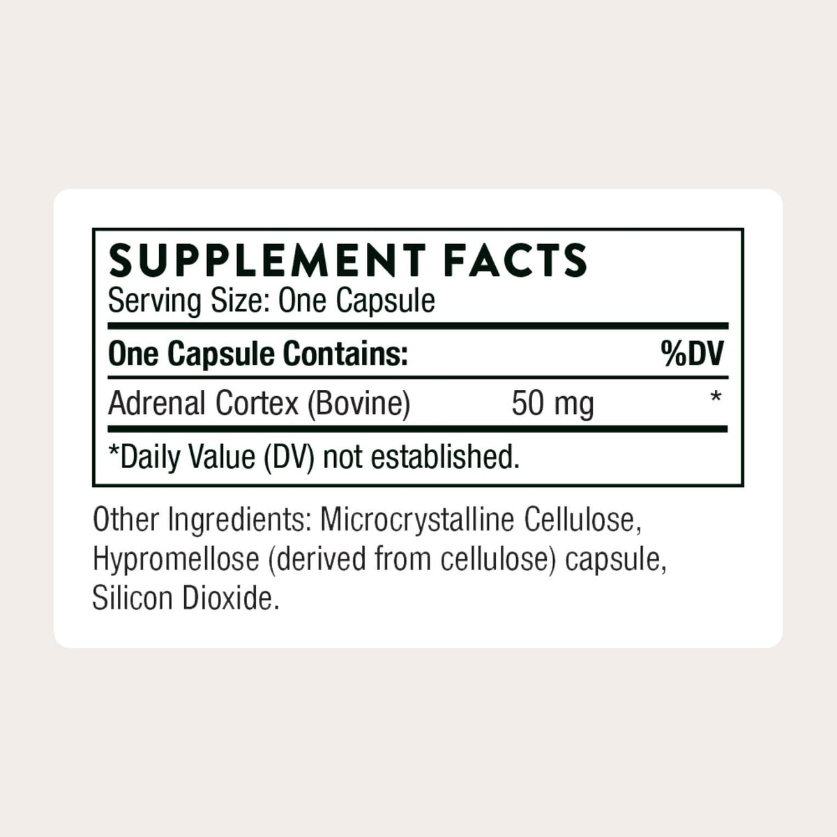 THORNE - Adrenal Cortex - Supplement for Cortisol Management - Supports Healthy Adrenal Gland Function, Stress Management, Immune System, Fatigue & Metabolism THORNE