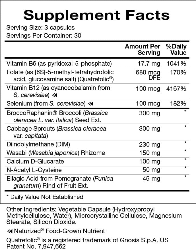 Natura Health Products Cell Guardian Supplement - Targets Cell Protection & Detoxification - Featuring Broccoli Seed Extract, Cabbage Sprouts, Diindolylmethane (DIM), & Wasabi (90 Capsules) Natura Health Products