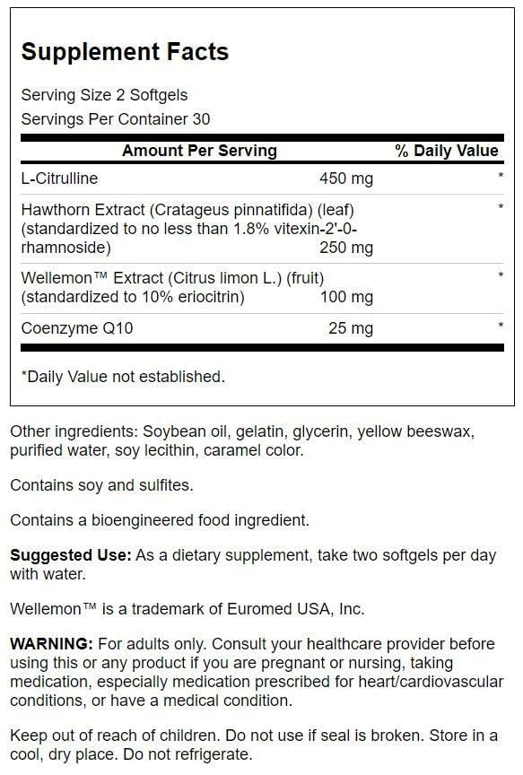 Swanson Healthy Blood Flow 60 SGELS Swanson