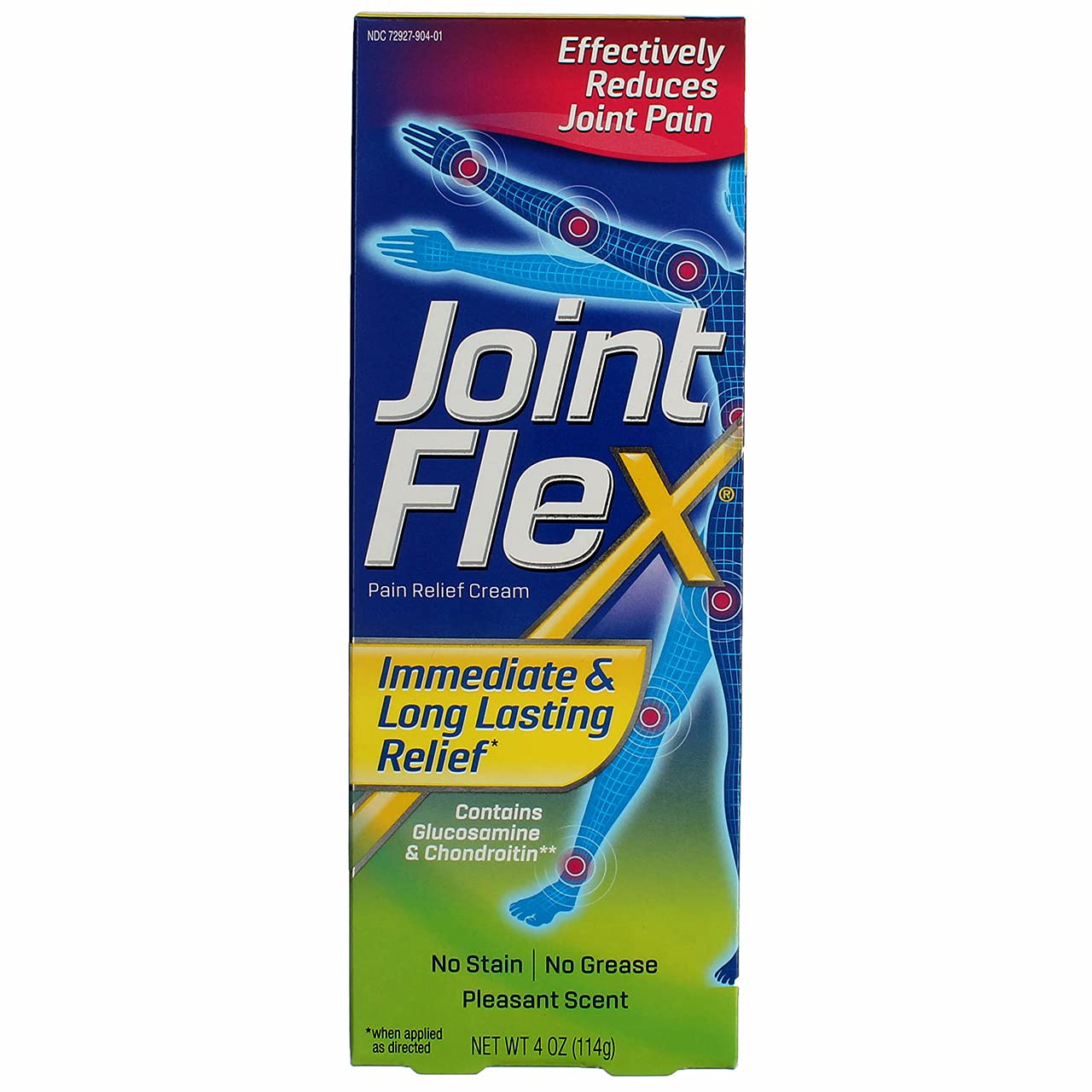 JointFlex Pain Relieving Cream 4 oz (Pack of 5) JointFlex