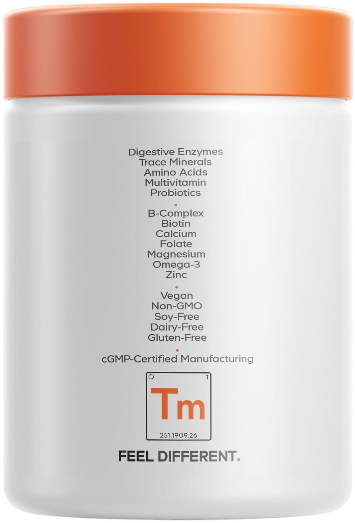 Codeage Teen Multivitamin Supplement – Daily Vitamins and Minerals for Teen Boys and Girls – Organic Whole Food Formula with Omega-3 and Vitamins A to K - 60 Capsules Gsupps Australia