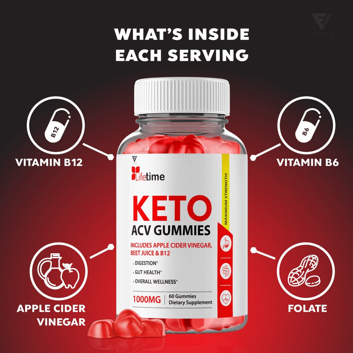 Lifetime Keto Plus ACV Gummies Advanced Life Time Keto+ACV Weight Loss, Lifetime Keto Fyvus