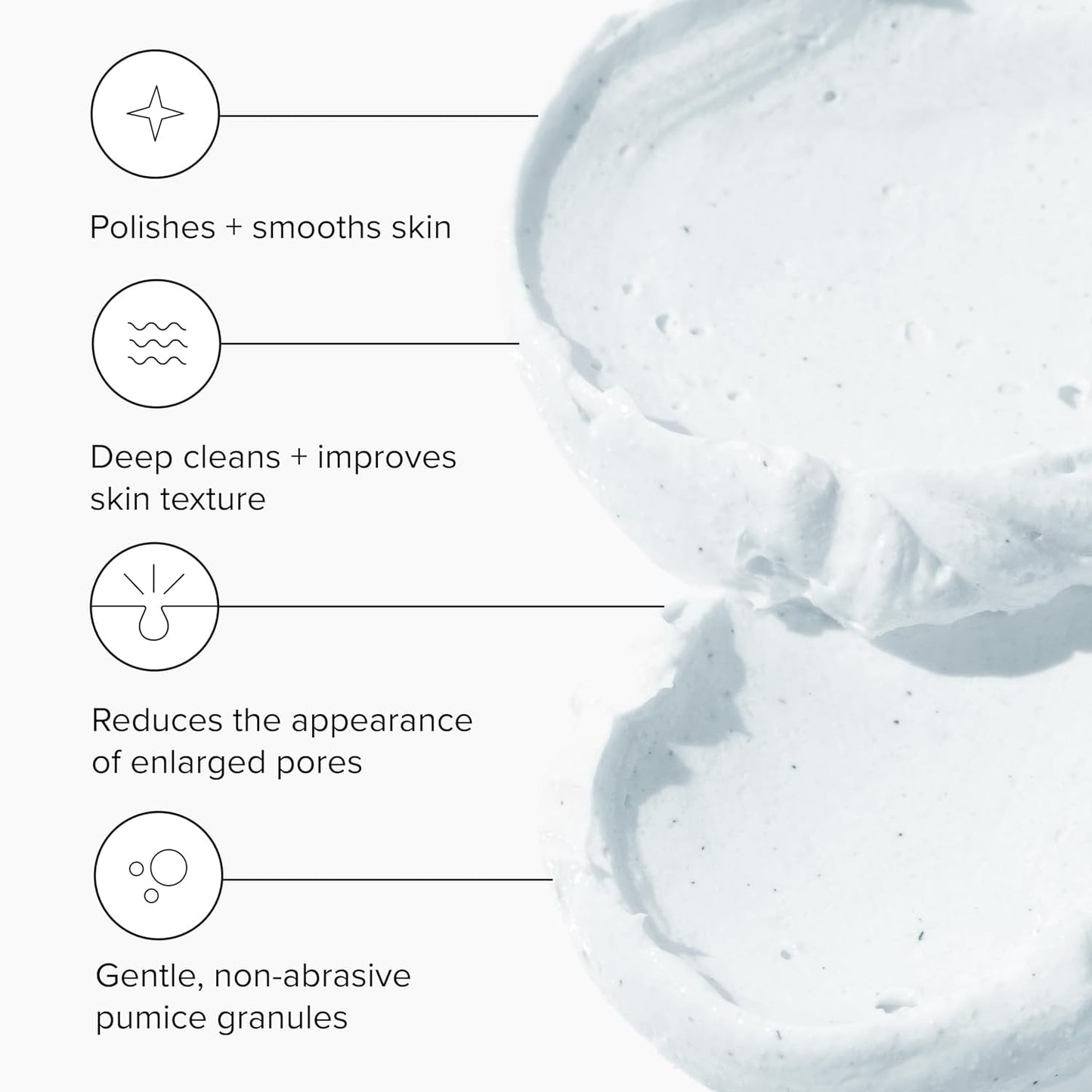 DRMTLGY Microdermabrasion Scrub – Gentle Facial Exfoliating Scrub to Smooth & Polish Skin DRMTLGY
