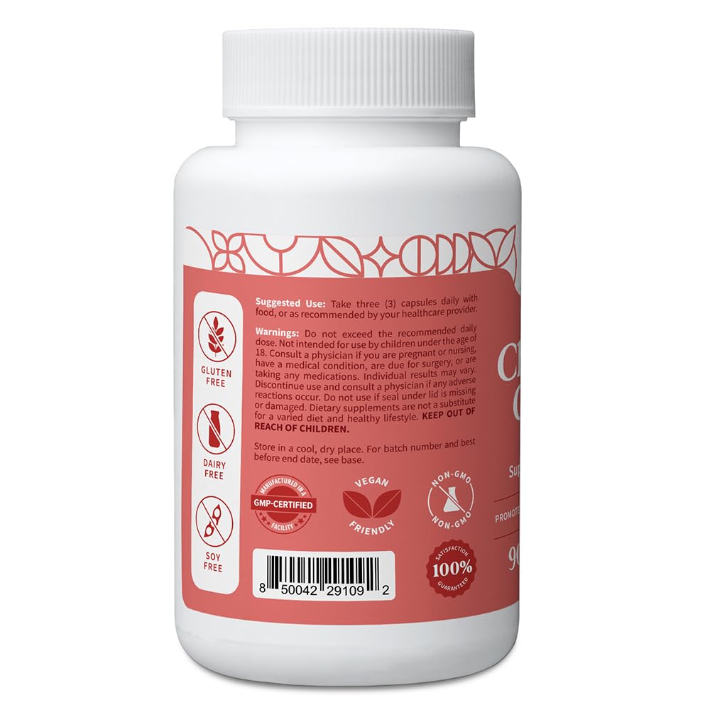 Pattern Wellness Cholesterol Complex Supplement – Supports Overall Well-Being – 3rd Party Lab Tested – 90 Vegan Capsules Pattern Wellness