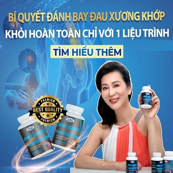 Joint Bonus Hỗ Trợ Xương Khớp (100% Authentic, Sản Phẩm Chính Hãng Tại USA) Generic