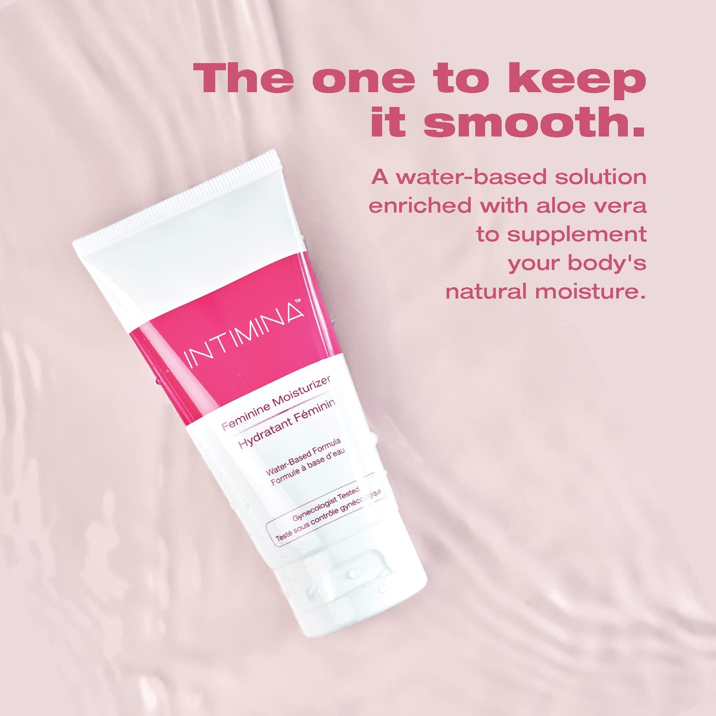Intimina Feminine Moisturizer - Vaginal Moisturizer - Personal Lubricant for Women Water Based Lubrication INTIMINA