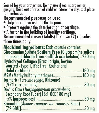 Nutri Flex Complete Joint Care Formula (180 Capsules) Nutri-Flex NutriFlex Brand: Naka NAKA
