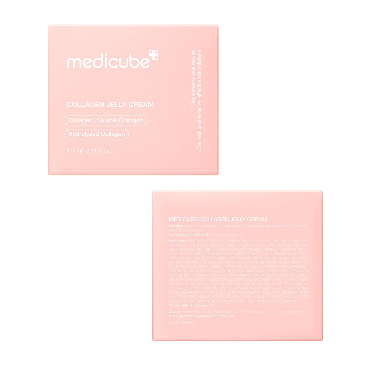 medicube Jelly Cream with Collagen & Niacinamide, 3.71 fl.oz medicube