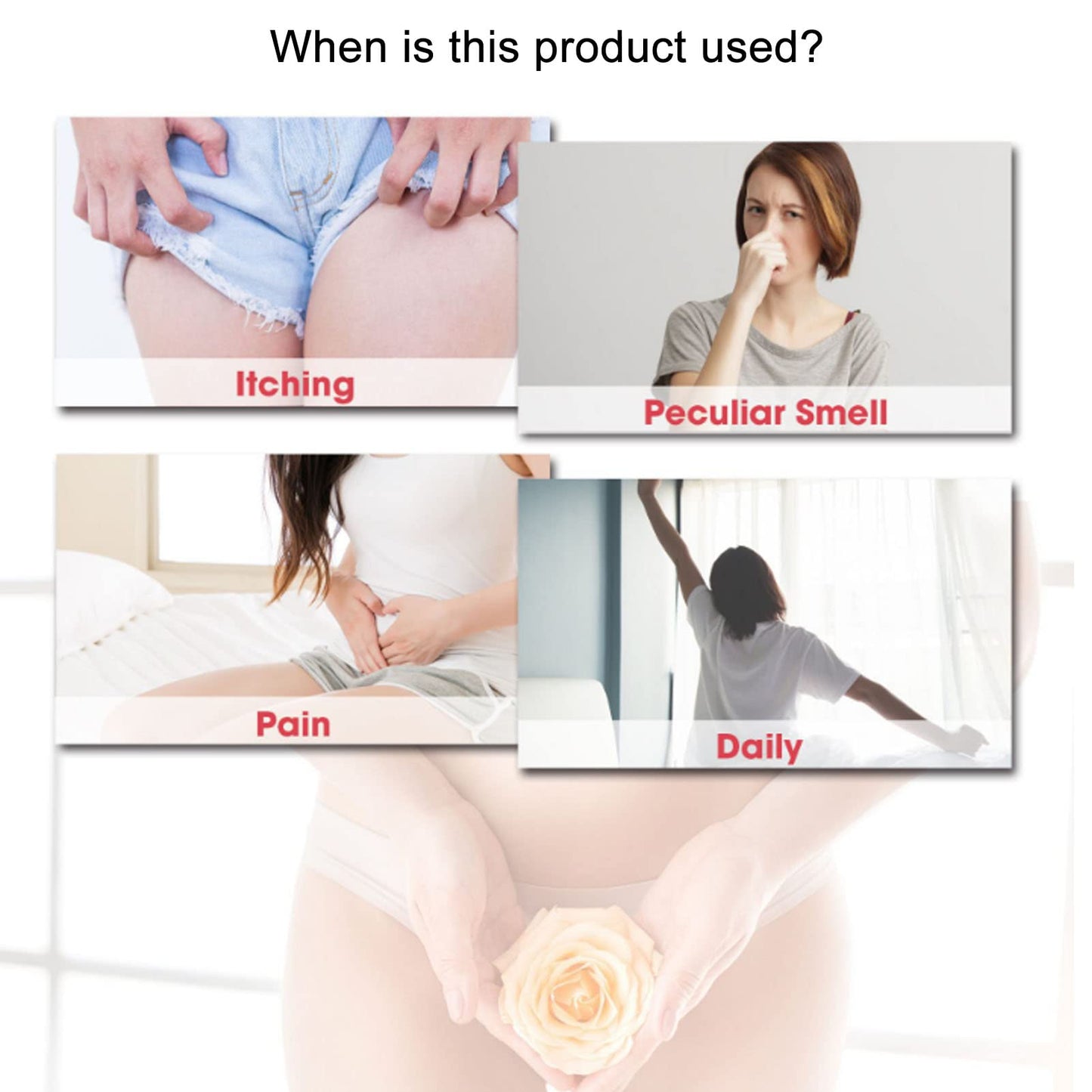 100Pcs Vaginal Ph Test Strips, Disposable Ph Balance Test Strips for Women Generic
