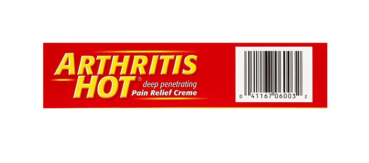 Arthritis Hot Pain Relief Creme-3, oz. Arthritis Hot