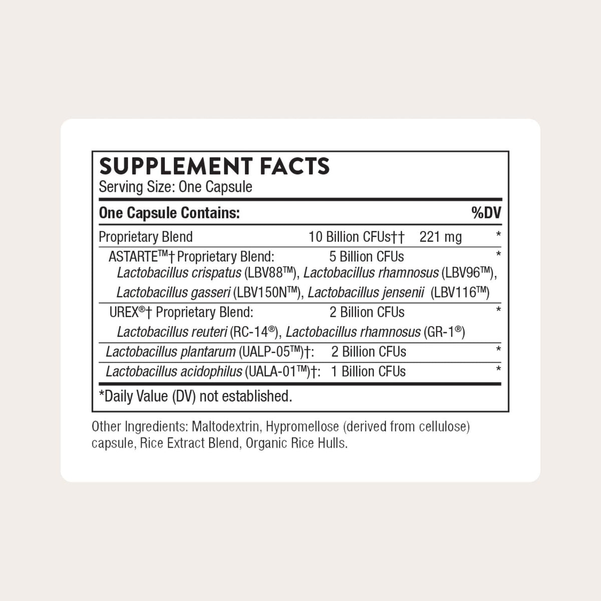 THORNE - Women's Daily Probiotic* - Shelf Stable Probiotic Supplement - Promotes Everyday Immune, Cardiovascular & Metabolic Health THORNE