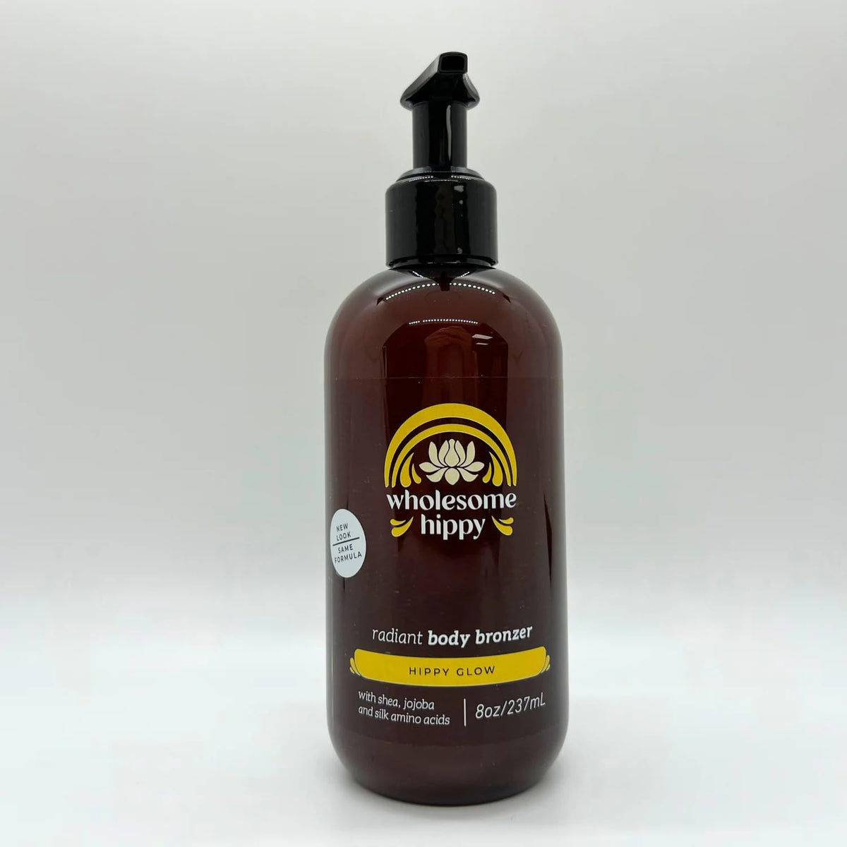 Wholesome Hippy Glow Body Bronzer - Face & Body Bronzer 8oz Wholesome Hippy Naturals