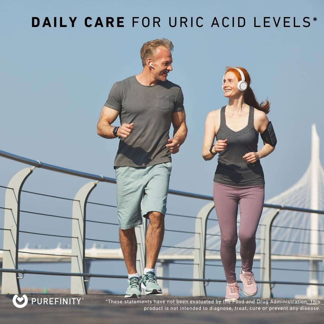 PUREFINITY Uric Acid Flush & Cleanse Capsules + Tart Cherry Gummies Gsupps Australia