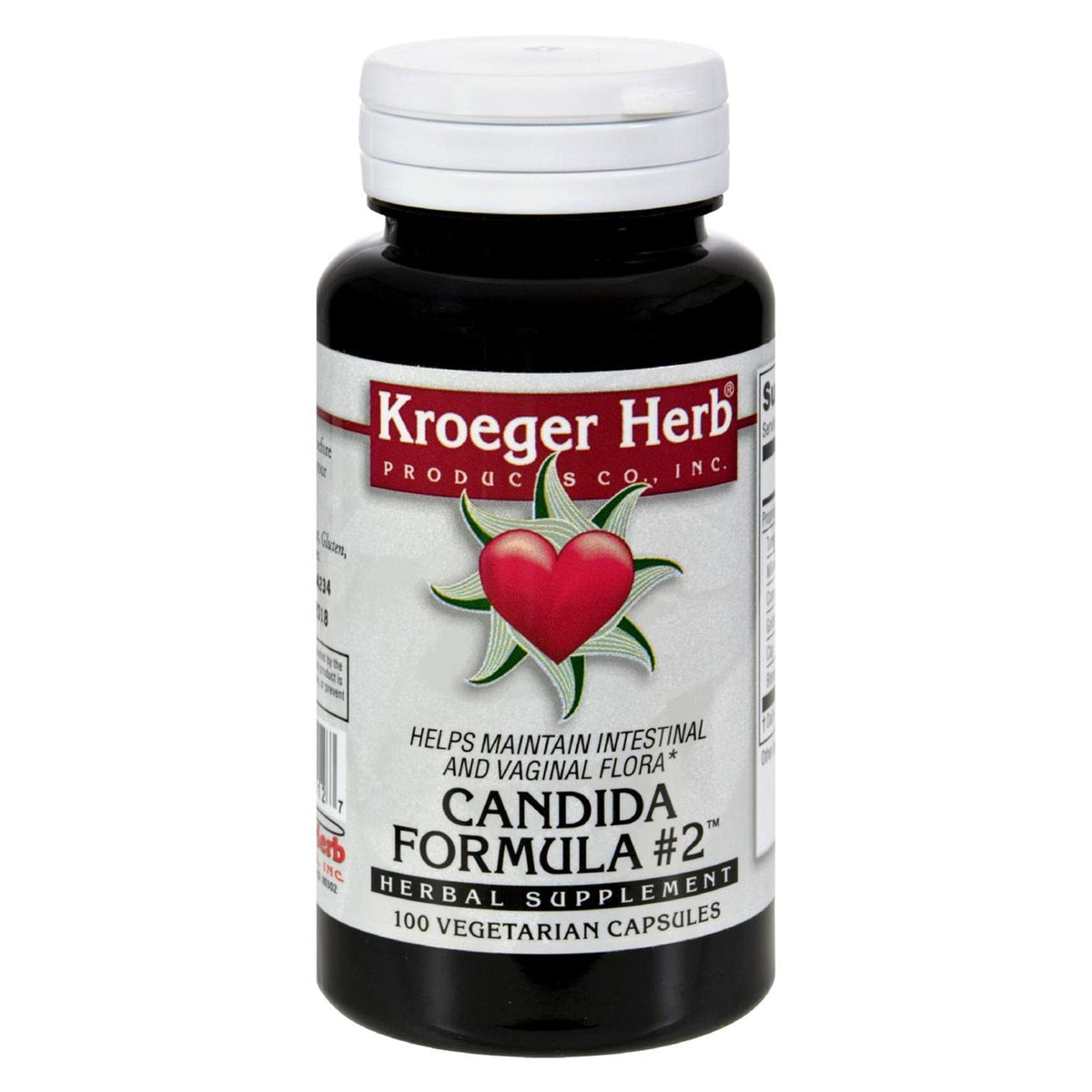 Kroeger Herb Candida Formula #2 100 Cap Kroeger Herb Products