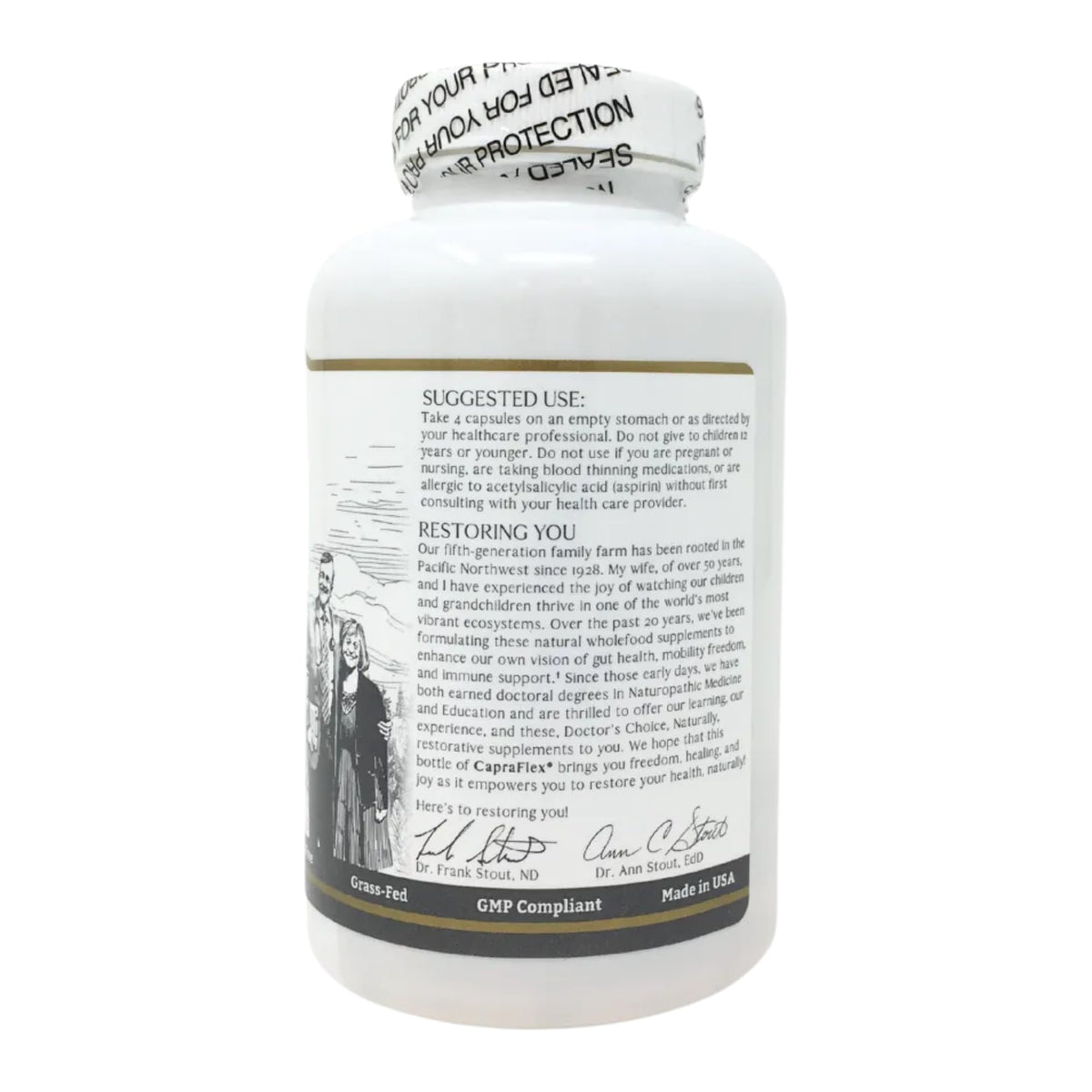 CapraFlex by Mt. Capra | Bone and Joint Support Supplement with Chicken Collagen, Hyaluronic Acid, Turmeric, and Herbs for Joint Vitality | 30 Servings - 120 Capsules Mt Capra