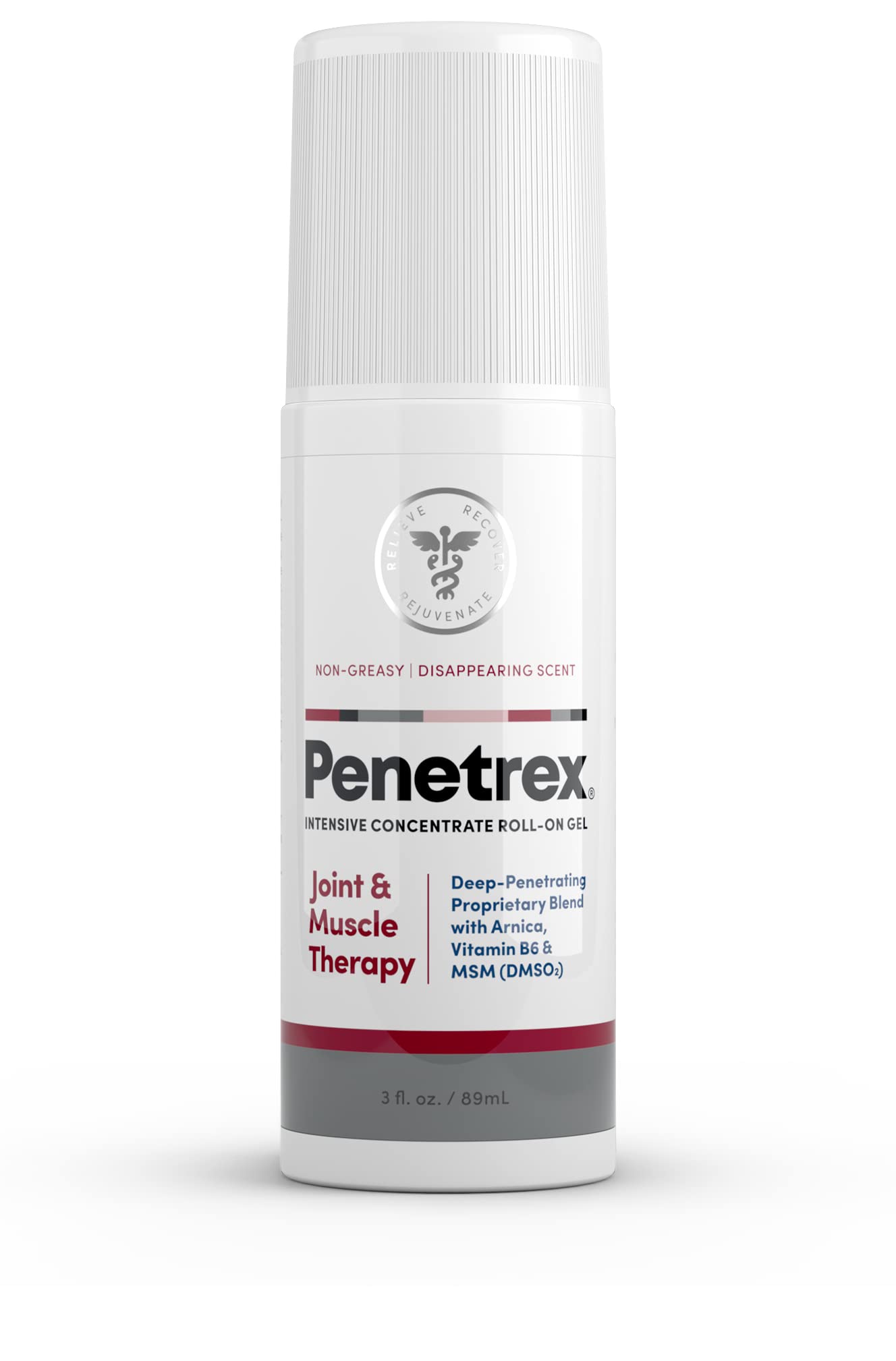 Penetrex Joint, Muscle and Nerve Support Supplement with 3 oz Joint & Muscle Therapy Roll-On Gel Penetrex