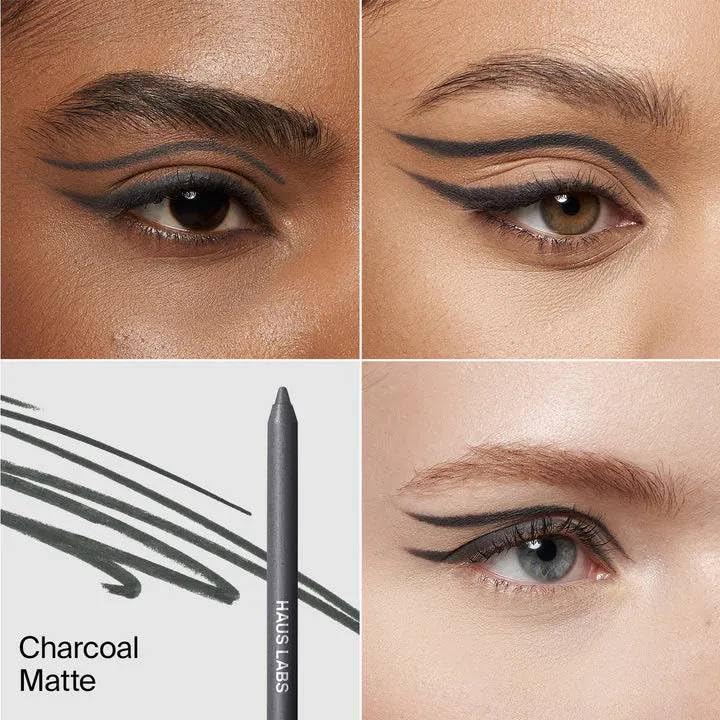 HAUS LABS BY LADY GAGA Optic Intensity Eco Eyeliner - Charcoal Matte + Complimentary Sheet Face Masque HAUS LABS BY LADY GAGA